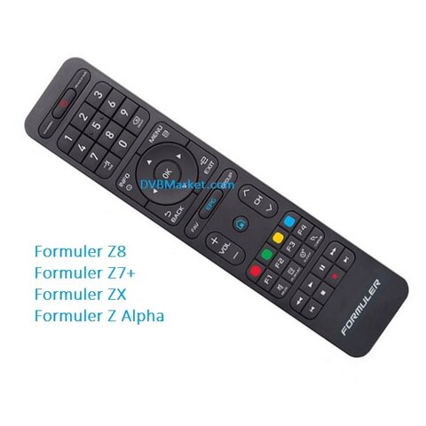 IPTV Remote Control Formuler Z7_ZX